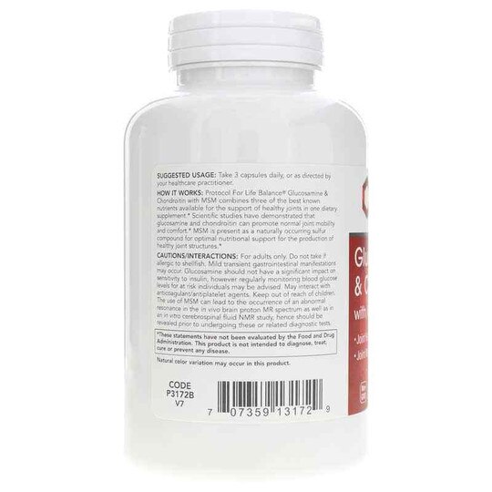 Glucosamine & Chondroitin with MSM, PFLB